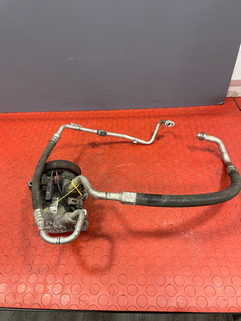 Citroen Berlingo/Peugeot Partner/Vauxhall Combo/Toyota Proace City AIR CONDITIONING PUMP 1.5 2 PIN With Pipes 2019-2024 P/N 9810349980 - 9