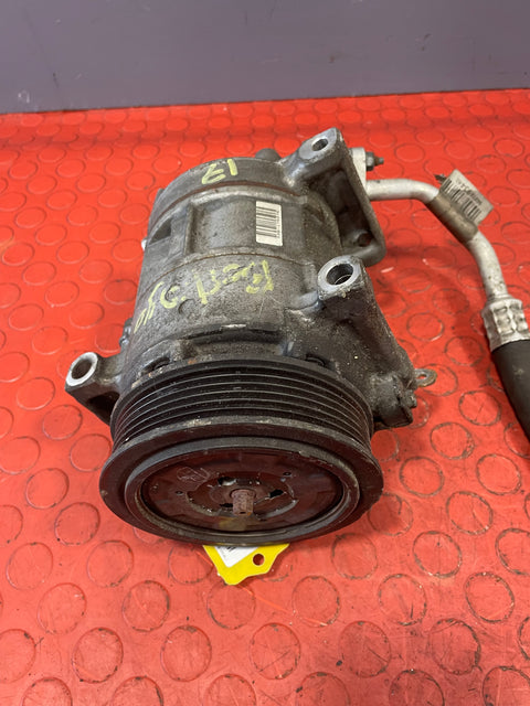 Citroen Berlingo/Peugeot Partner AIR CONDITIONING PUMP (2Pin) With Hoses (Damaged Pulley) 2008-2016 P/N 9802875780 - 11