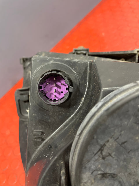 Peugeot Bipper/Citroen Nemo PASSENGER SIDE HEADLIGHT 2013(Broken Mountings Cracked Underside) P/N 45575383 - 1