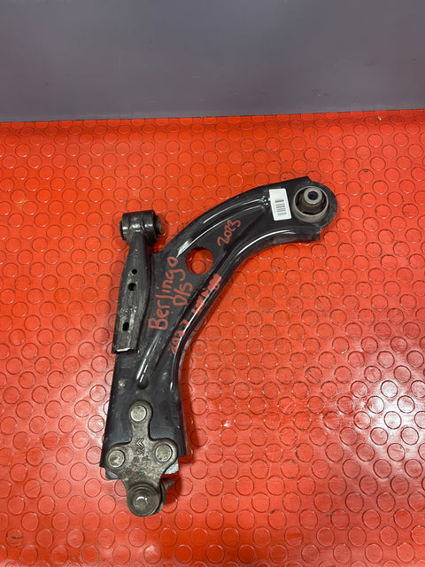 Citroen Berlingo/Peugeot Partner DRIVERS SIDE FRONT WISHBONE 2019-2023 P/N 98138522