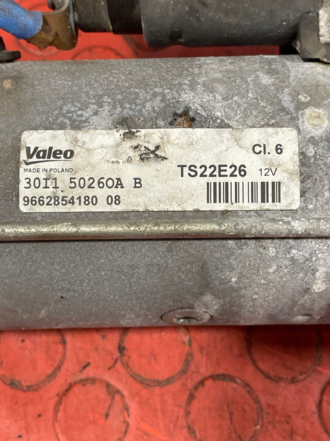 Citroen Berlingo/Peugeot Partner STARTER MOTOR 1.5 2018 Onward P/N 9662854180