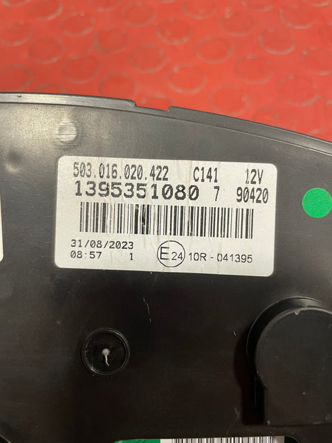 Citroen Relay/Peugeot Boxer/Fiat Ducato DASH CLOCKS SPEEDOMETER 2019-2024 P/N 1395351080