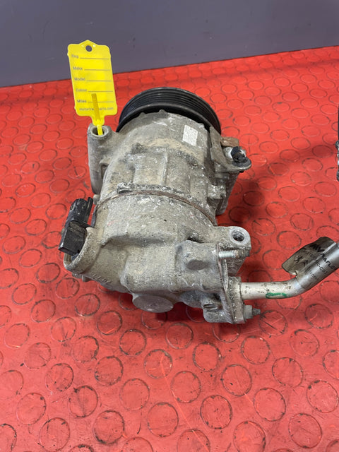 Citroen Berlingo/Peugeot Partner AIR CONDITIONING PUMP (2Pin) With Hoses 2008-2016 P/N 9802875780 - 10