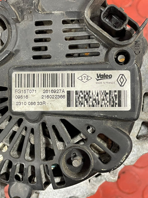 Renault Trafic/Vauxhall Vivaro ALTERNATOR 2014-2019 1.6 P/N 231008633R