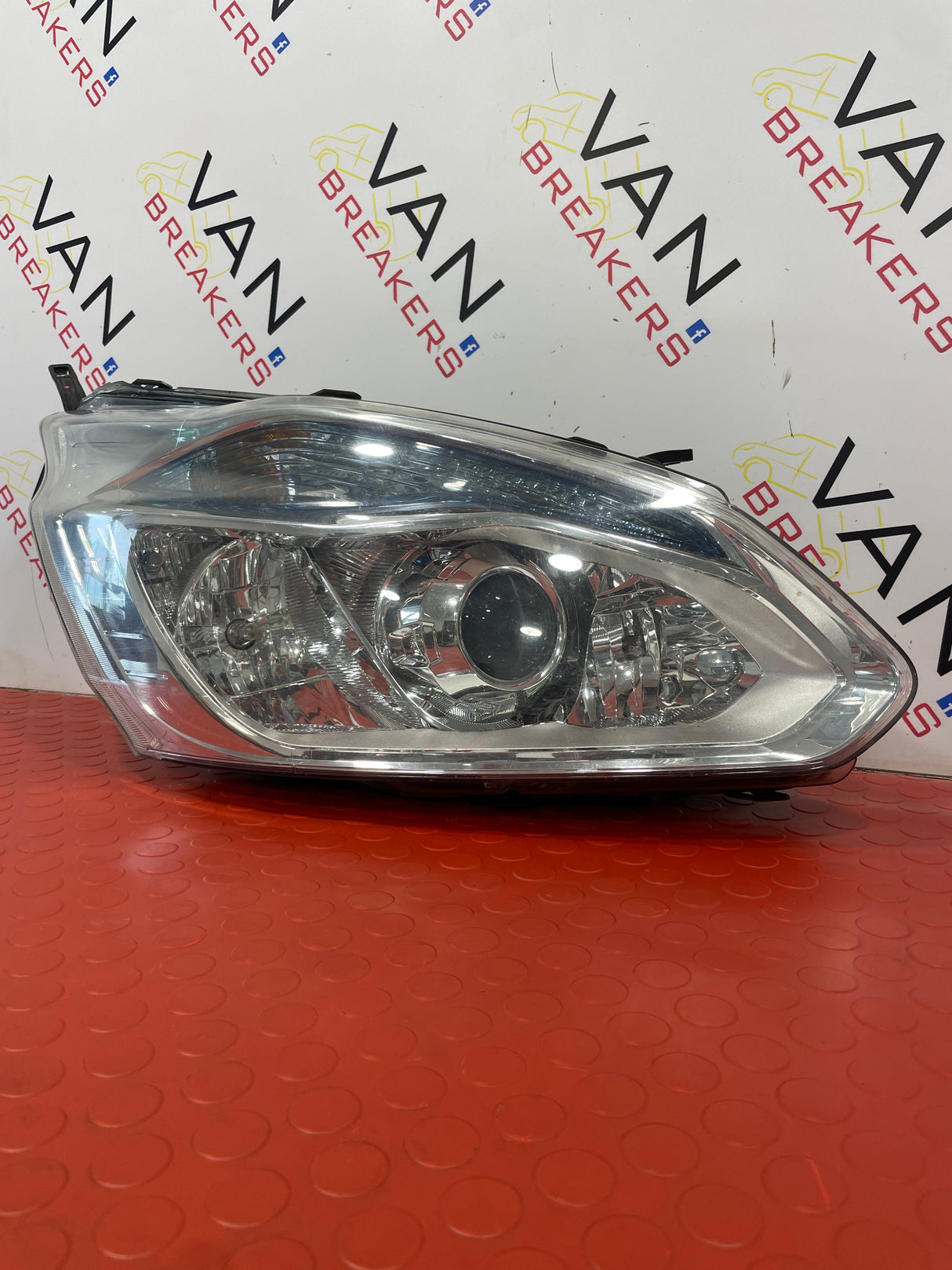 Ford Transit Custom DRIVER SIDE HEADLIGHT (Chrome Insert) 2013-2018 P/N BK2113D152B