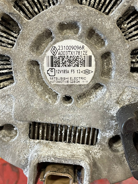 Renault Trafic/Vauxhall Vivaro ALTERNATOR 1.6 dci 2014-2017 2 PIN P/N 231009096R - 1