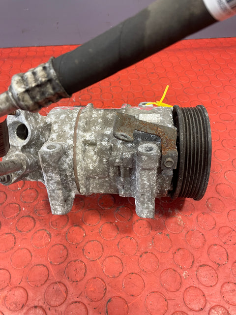 Citroen Berlingo/Peugeot Partner AIR CONDITIONING PUMP (2Pin) With Hoses 2008-2016 P/N 9802875780 - 7