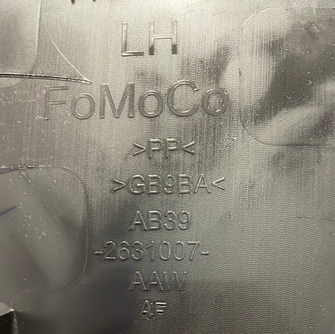 Ford Ranger Wildtrak Mk3 PASSENGER SIDE PILLAR TRIM 3.2TDCI 2016-2022 P/N AB392631007