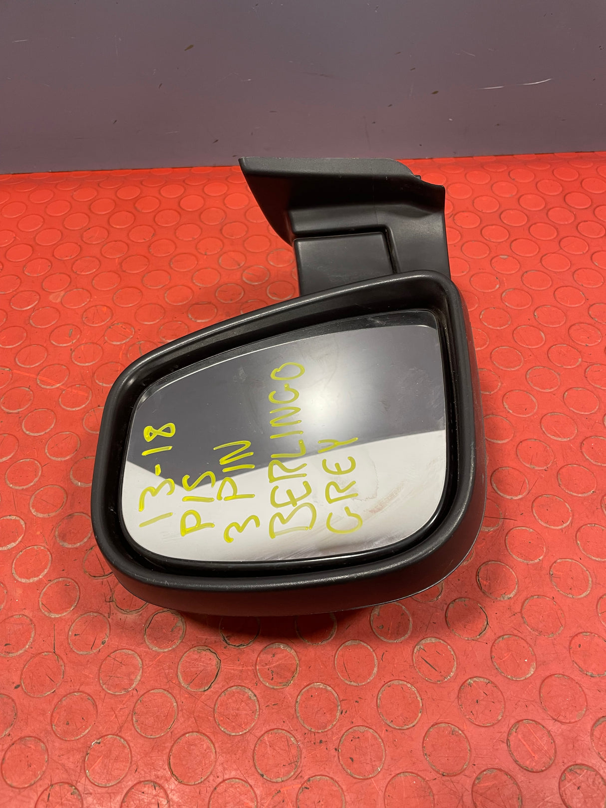 Citroen Berlingo/Peugeot Partner WING MIRROR Passengers Side Grey 3 PIN 2013-2018 P/N 232636103 - 4