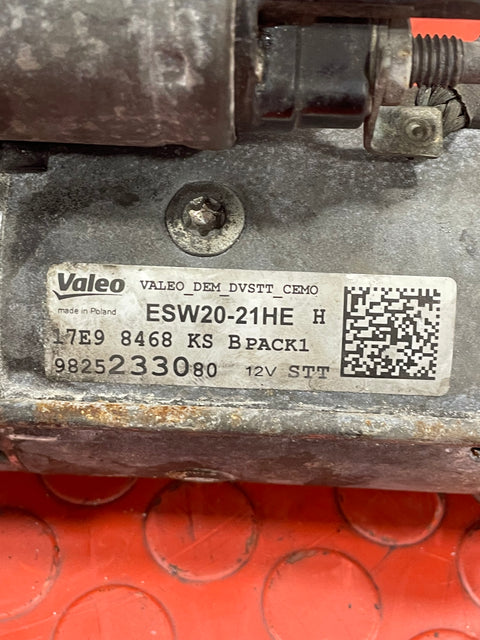 Peugeot Partner/Citroen Berlingo STARTER MOTOR 2018-2025 1.5 BlueHDI P/N 9825233080 - 1