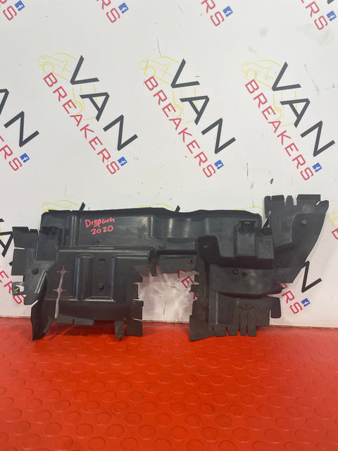 Citroen Dispatch/Vauxhal Vivaro/Toyota Proace/Peugeot Expert INTERCOOLER AIR GUIDE DUCT CHANNEL 2017-2023 P/N 9808276980