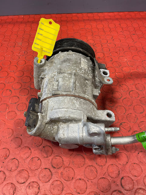 Citroen Berlingo/Peugeot Partner AIR CONDITIONING PUMP (2Pin) (Damaged Pulley) 2008-2016 P/N 9802875780 - 9