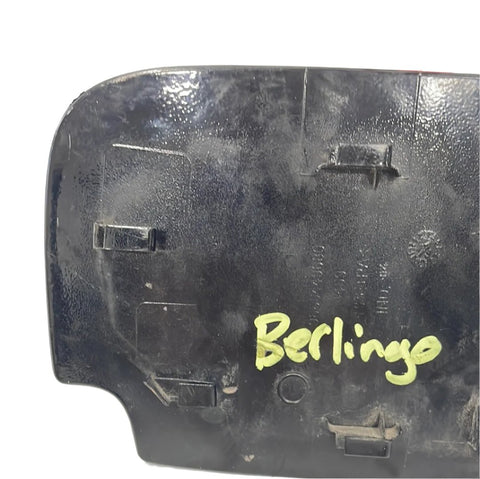 Citroen Berlingo/Peugeot Partner FUEL FLAP COVER/FUEL DOOR COVER (BLACK) 2008-2018 P/N 9680449680 - 1