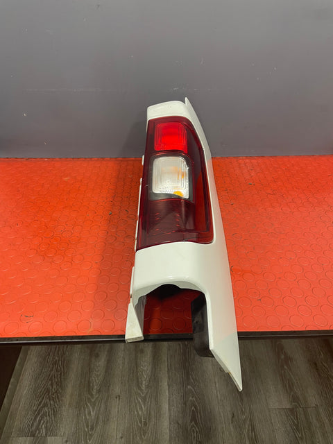 Renault Trafic/Vauxhall Vivaro REAR TAILLIGHT ASSEMBLY w/ HOUSING Passenger's Side White 2014-2019 P/N 93450959