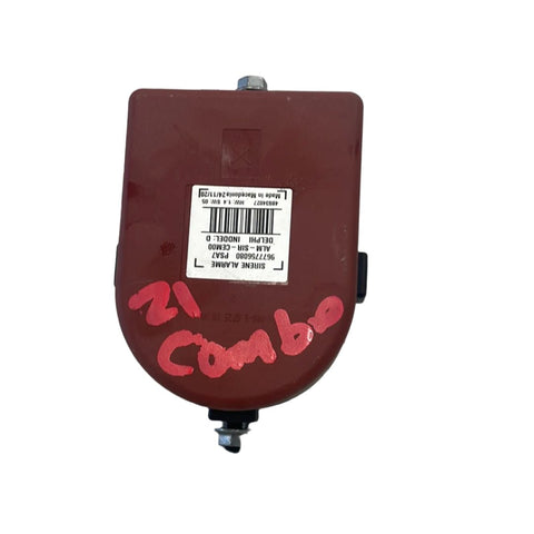 Citroen Berlingo/Peugeot Partner/Toyota Proace City/Vauxhall Combo ALARM SIREN MODULE 2019-2024 P/N 9677756080