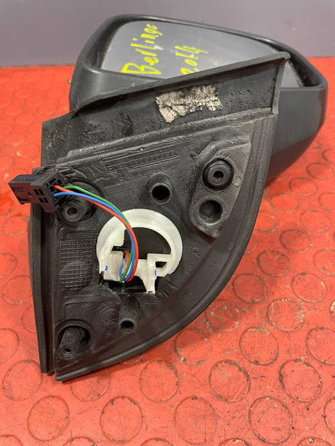 Peugeot Partner/Citroen Berlingo/Vauxhall Combo/Toyota Proace City WING MIRROR (Black) Passenger's Side 2019-2024 P/N 98169900XT - 8 / 51967K01