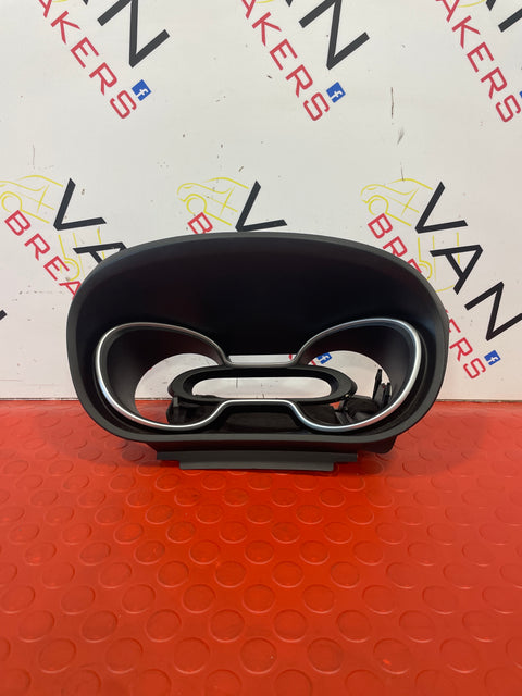 Renault Trafic Vauxhall Vivaro DASH CLOCKS SURROUND COVER 2015-2019 P/N 681017678R