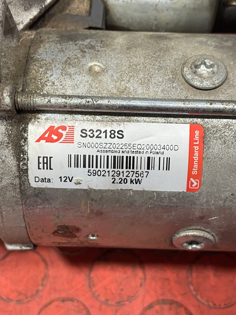Ford Transit Custom Mk8 STARTER MOTOR 2.2 TDCi AFTER MARKET 2013-2023 P/N BK3T11000FA - 2 / S3218S AS-PL