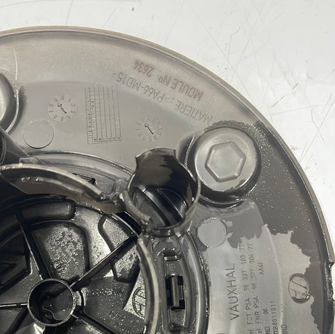 VAUXHALL VIVARO STEEL WHEEL CENTER CAP 5 STUD 2019-2024 P/N 9833710377