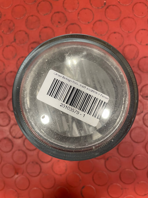 Citroen Berlingo FOG LIGHT ASSEMBLY Passenger Side 2008-2011 P/N 20103579 - 1