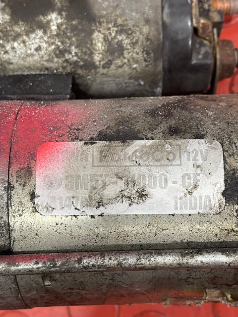 Ford Transit Connect STARTER MOTOR 1.6 TDI 2014 P/N 3M5T11000CF - 4