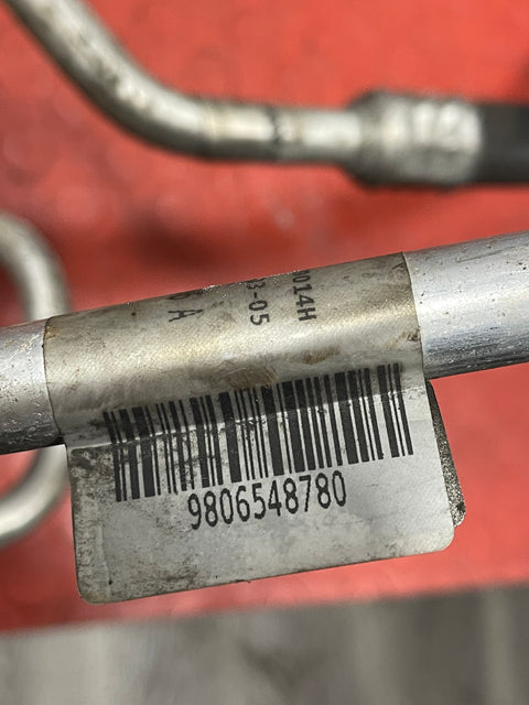 Citroen Berlingo/Peugeot Partner/Vauxhall Combo/Toyota Proace City AIR CONDITIONING PUMP 1.5 2 PIN With Pipes 2019-2024 P/N 9810349980 - 9