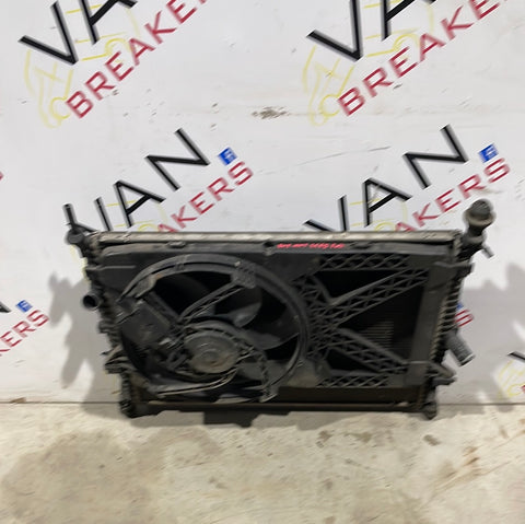 Ford Transit Mk7 FWD WATER COOLANT RADIATOR WITH FAN 2.2 2007-2011 P/N 7C118005AB