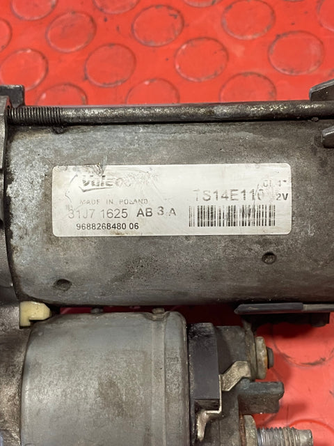 Citroen Berlingo/Peugeot Partner/Vauxhall Combo/Toyota Proace City STARTER MOTOR 1.6/1.5 12V 2016-2024 P/N 9688268480 / TS14E110