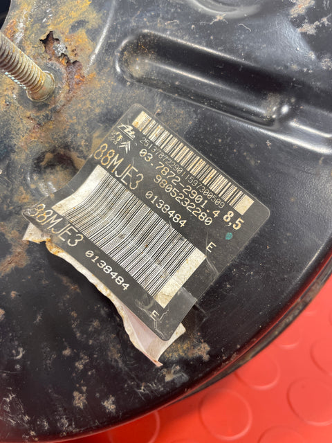 Peugeot Expert/Toyota Proace/Vauxhall Vivaro/Citroen Dispatch BRAKE SERVO 2017-2023 P/N 9805232280