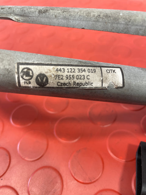 VW Transporter FRONT WIPER LINKAGE MECHANISM WITH MOTOR 2016 TO 2019 P/N 7E2955023C