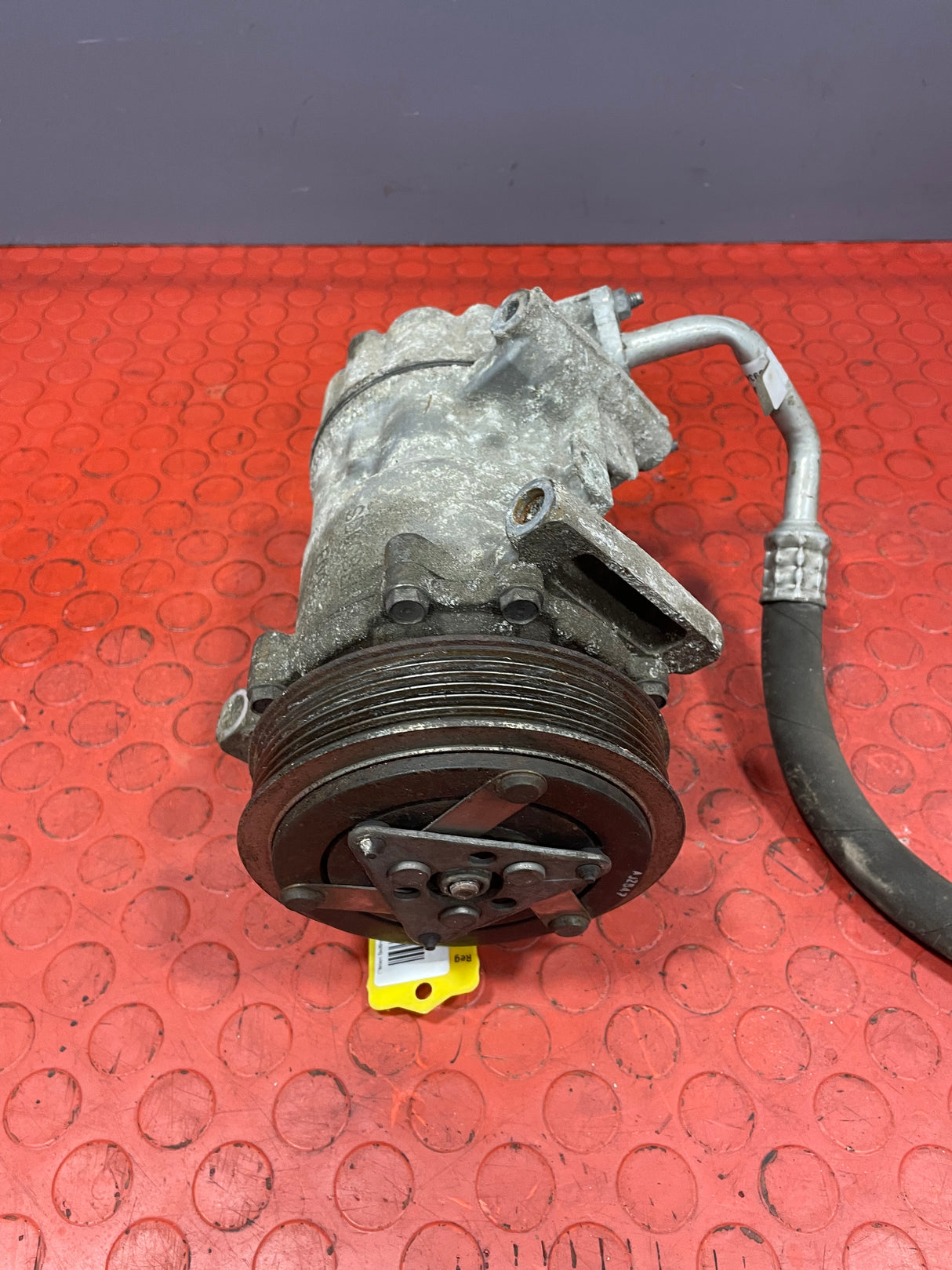Citroen Berlingo/Peugeot Partner AIR CONDITIONING PUMP W/ HOSE (2Pin) 2011-2018 P/N 9678656080 - 2