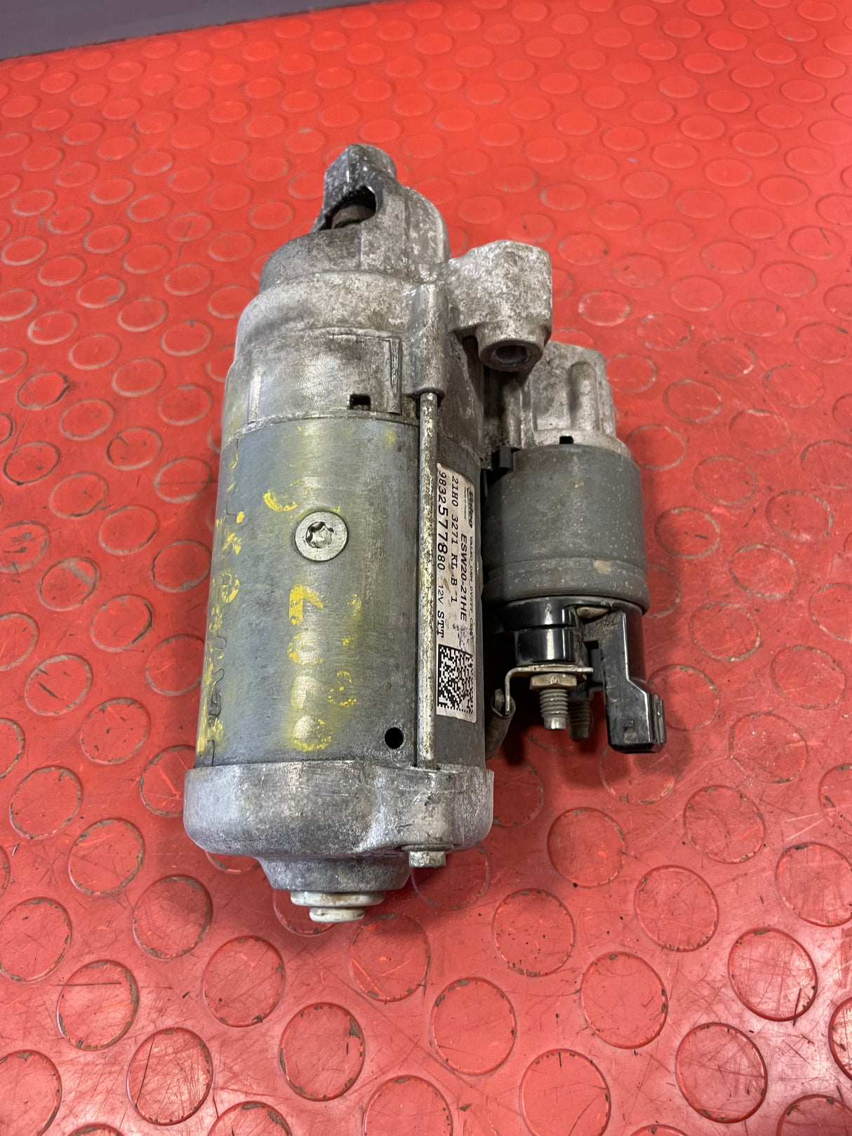Citroen/Peugeot/Vauxhall/Toyota/Fiat STARTER MOTOR 6 Speed 1 PIN 1.5 2016-2025 P/N 9832577880 - 8