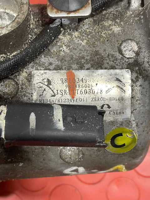 Citroen Berlingo/Peugeot Partner/Vauxhall Combo/Toyota Proace City AIR CONDITIONING PUMP 1.5 2 PIN 2019-2024 P/N 9810349980 - 5