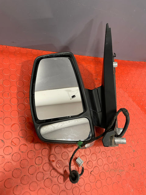 Ford Transit Custom PASSENGER'S SIDE WING MIRROR (Black 2pins) 2013-2018 P/N BK2117683CEW - 1