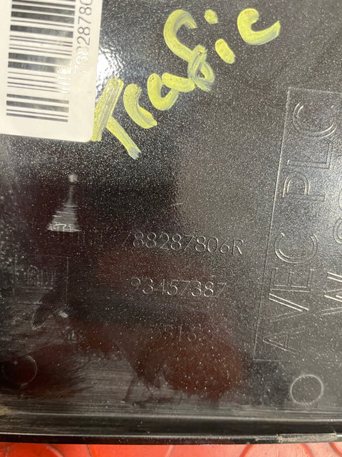 Renault Trafic/Vauxhall Vivaro/Nissan NV300 UNDER FUEL FILLER FLAP PASSENGER'S SIDE (Metallic Black) 2014-2019 P/N 788287806R