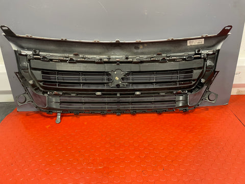 Peugeot Partner FRONT BUMPER GRILL COMPLETE W/ EMBLEM 2015-2018 P/N 9810963880 / 99869852