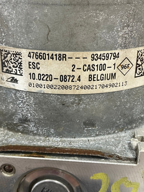 Renault Trafic/ Vauxhall Vivaro ABS PUMP 1.6 DCI 2014-2017 P/N 476601418R