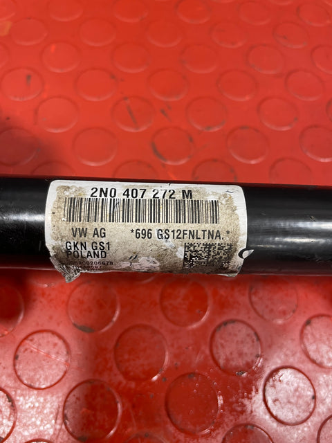 Volkswagen Crafter DRIVE SHAFT DRIVER SIDE RH Shaft 2.0 2018 P/N 2N0407272M