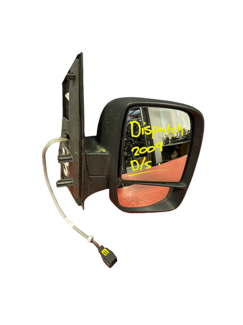 Citroen Dispatch/Peugeot Expert/Vauxhall Vivaro WING MIRROR Driver's Side O/S 2009 P/N 12473050 - 1