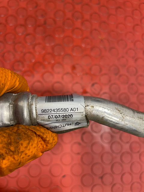 Citroen Berlingo/Peugeot Partner/ Vauxhall Combo/Toyota Proace City AIR CONDITIONING PIPE 1.5/1.6 2019-2024 P/N 9822435580 - 2