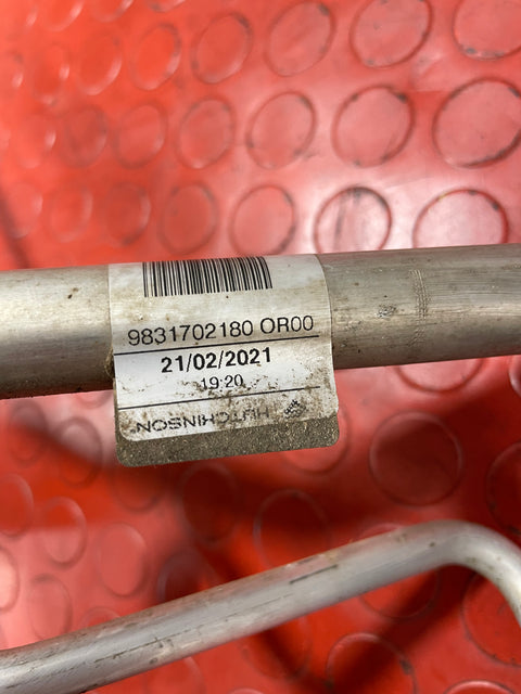 Citroen Berlingo/Peugeot Partner/Vauxhall Combo/Toyota Proace City AIR CONDITIONING PIPES 2019-2024 P/N 9831702180