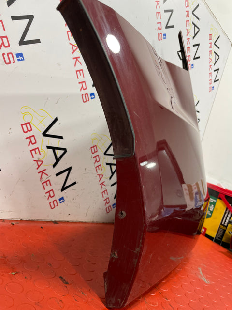 Ford Transit Custom PASSENGER SIDE BUMPER CORNER WITH PARKING SENSOR (BURGUNDY) 2013-2018 P/N JK2117927PKA