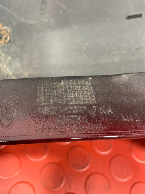 Ford Transit Custom PASSENGER SIDE BUMPER CORNER WITH PARKING SENSOR (BURGUNDY) 2013-2018 P/N JK2117927PKA