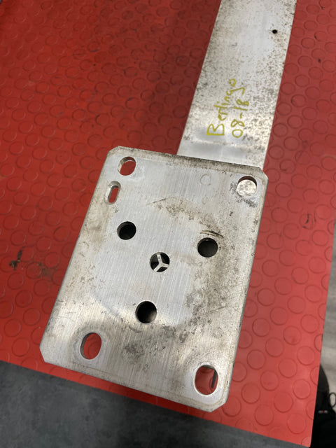 Peugeot Partner/Citroen Berlingo ALUMINIUM FRONT BUMPER BAR W/ PLASTIC BUMPER SUPPORT 2008-2015 P/N 9681145780 - 1