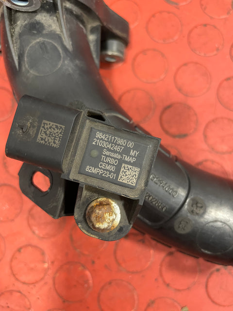 Vauxhall Vivaro/Citroen Dispatch/Peugeot Expert/Toyota Proace/Fiat Scudo AIR INTAKE PIPE W/ MAF SENSOR 1.5 2016-2024 P/N 9813294880 / 9842117980