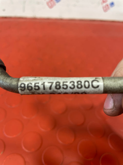 Peugeot/Citroen/Ford 1.6 HDi Diesel TURBO OIL FEED PIPE LINE P/N 9651785380C