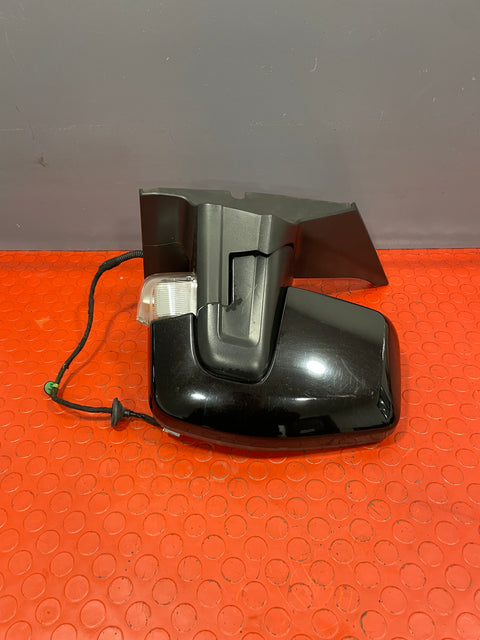 Ford Transit Custom WING MIRROR (Gloss Black / 8wire) Passenger's Side 2019-2023 P/N JK2117E715LCW