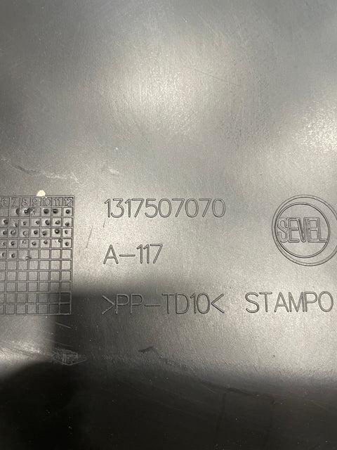 Citroen Dispatch DOOR CARD PANEL TRIM FRONT RIGHT 2014-2020 P/N 1317507070