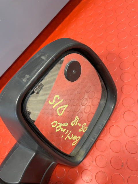 Citroen Berlingo/Peugeot Partner ELECTRIC WING MIRROR Driver's Side RH 2013-2018 (Small Stone Break) P/N 232636104 - 2