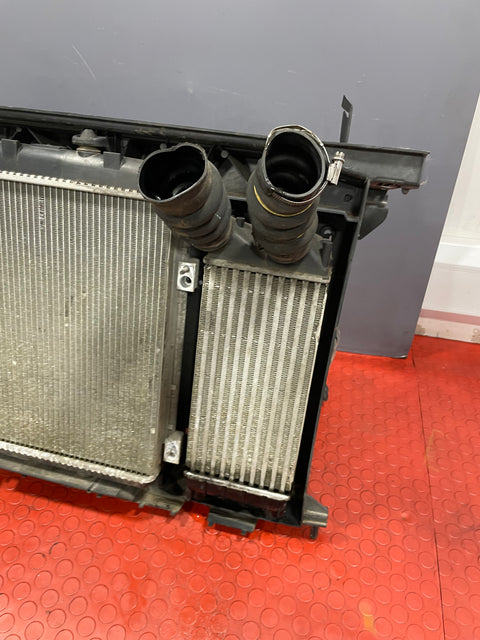 Citroen Berlingo/Peugeot Partner RADIATOR /TURBO INTERCOOLER/FAN ASSEMBLY/AIRCON CONDENSER 1.6 2008-2015 P/Ns 9680533480 / M153277 / 968272048